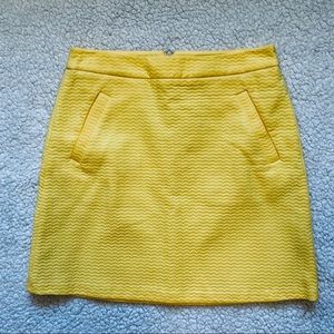 Yellow skirt BRAND NEW size 4